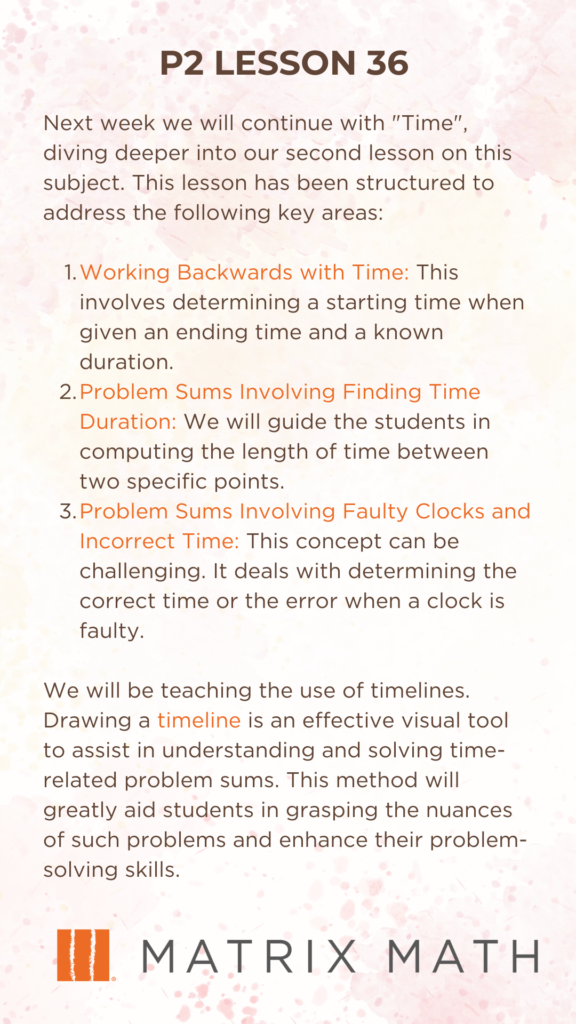 Math Tuition Lesson Plan