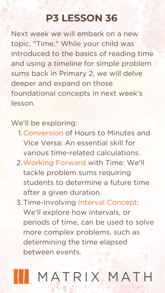 Math Tuition Lesson Plan