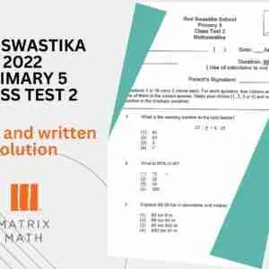 P5 Red Swastika Class Test 2